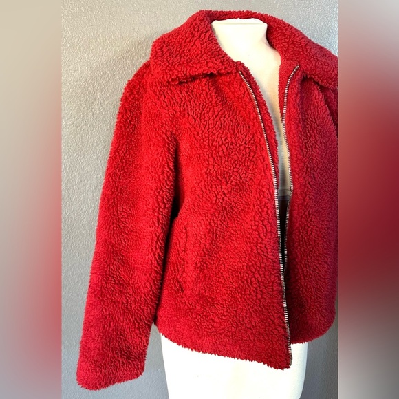 BDG Urban Outfitters Sherpa Long Sleeve Sweater Size M - Picture 3 of 9